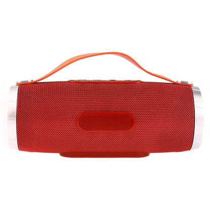 T&G TG109 Portable Wireless Bluetooth V4.2 Stereo Speaker with Handle, Built-in MIC, Support Hands-free Calls & TF Card & AUX IN & FM(Red) - Desktop Speaker by T&G | Online Shopping UK | buy2fix