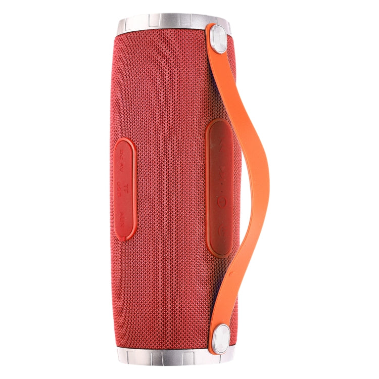 T&G TG109 Portable Wireless Bluetooth V4.2 Stereo Speaker with Handle, Built-in MIC, Support Hands-free Calls & TF Card & AUX IN & FM(Red) - Desktop Speaker by T&G | Online Shopping UK | buy2fix