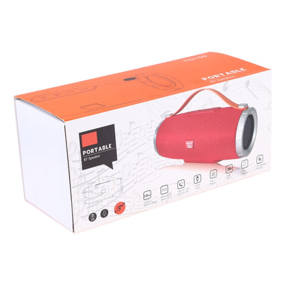 T&G TG109 Portable Wireless Bluetooth V4.2 Stereo Speaker with Handle, Built-in MIC, Support Hands-free Calls & TF Card & AUX IN & FM(Red) - Desktop Speaker by T&G | Online Shopping UK | buy2fix
