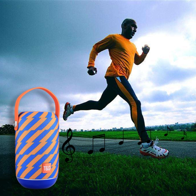 T&G TG107 Portable Wireless Bluetooth V4.2 Stereo Speaker with Handle, Built-in MIC, Support Hands-free Calls & TF Card & AUX IN & FM, Bluetooth Distance: 10m - Desktop Speaker by T&G | Online Shopping UK | buy2fix