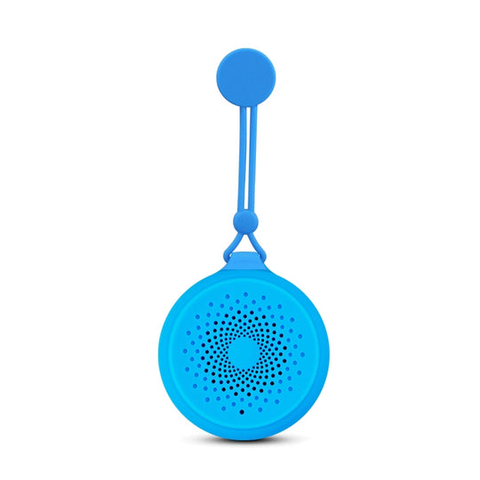 Q50 Suction Cup Waterproof Bluetooth Speaker for Bathroom (Blue)
