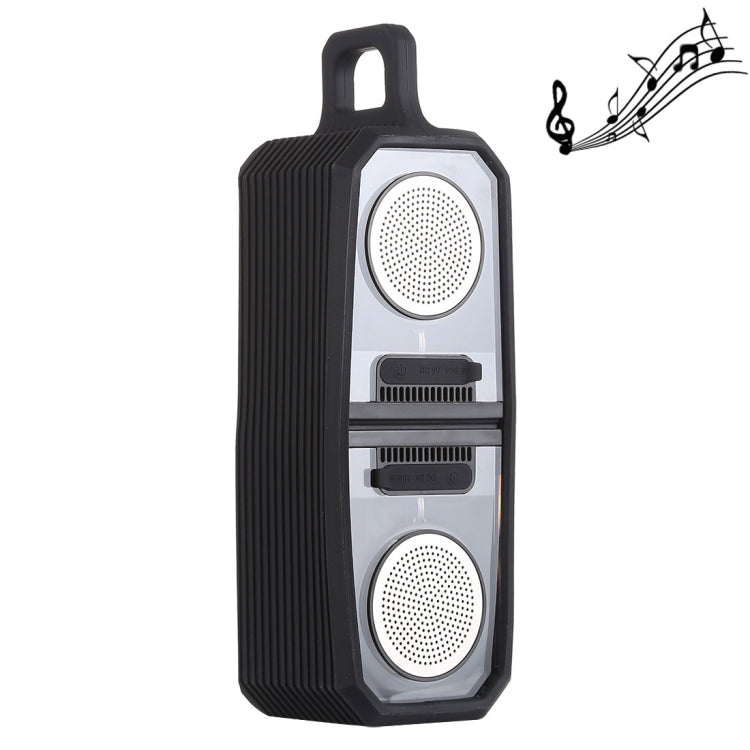 BTS-628 Transparent Bluetooth 4.2 Speaker with TWS Function - Desktop Speaker by buy2fix | Online Shopping UK | buy2fix