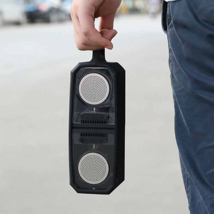 BTS-628 Transparent Bluetooth 4.2 Speaker with TWS Function - Desktop Speaker by buy2fix | Online Shopping UK | buy2fix