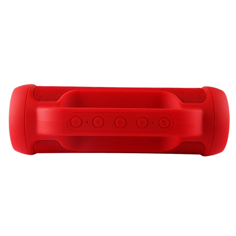 E8 Portable Waterproof Stereo Music Wireless Sports Bluetooth Speaker, Built-in MIC, Support Hands-free Calls & TF Card & AUX Audio, Bluetooth Distance: 10m (Red) - Desktop Speaker by buy2fix | Online Shopping UK | buy2fix