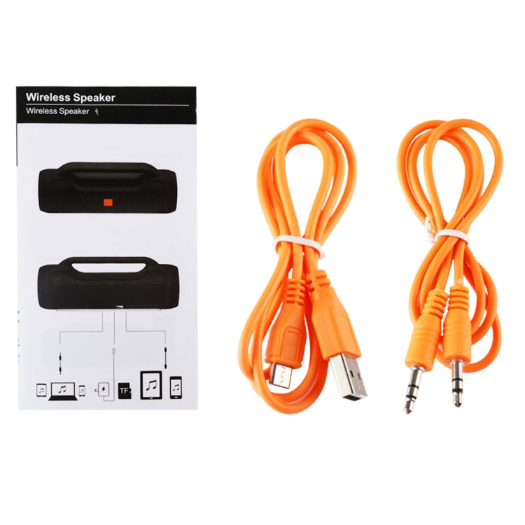 E8 Portable Waterproof Stereo Music Wireless Sports Bluetooth Speaker, Built-in MIC, Support Hands-free Calls & TF Card & AUX Audio, Bluetooth Distance: 10m (Red) - Desktop Speaker by buy2fix | Online Shopping UK | buy2fix