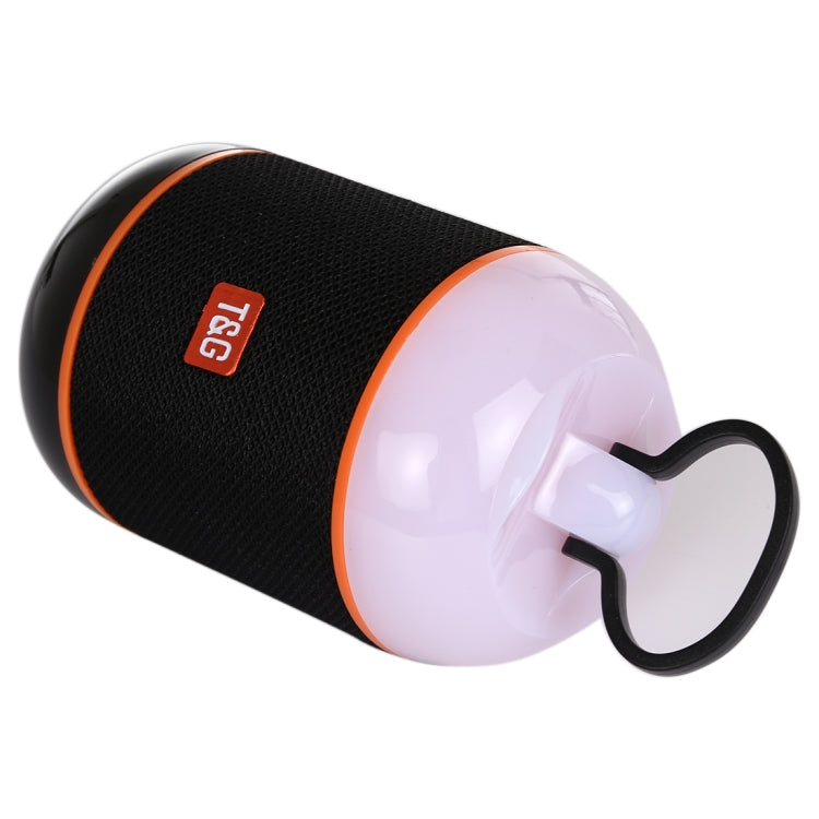 T&G TG605 Portable Stereo Wireless Bluetooth V5.0 Speaker, Built-in Mic, Support Hands-free Calls & TF Card & U Disk & AUX Audio & FM(Black) - Desktop Speaker by T&G | Online Shopping UK | buy2fix