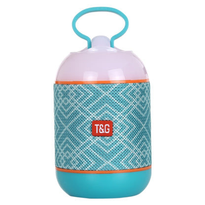 T&G TG605 Portable Stereo Wireless Bluetooth V5.0 Speaker, Built-in Mic, Support Hands-free Calls & TF Card & U Disk & AUX Audio & FM(Blue) - Desktop Speaker by buy2fix | Online Shopping UK | buy2fix