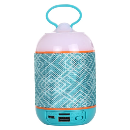 T&G TG605 Portable Stereo Wireless Bluetooth V5.0 Speaker, Built-in Mic, Support Hands-free Calls & TF Card & U Disk & AUX Audio & FM(Blue) - Desktop Speaker by buy2fix | Online Shopping UK | buy2fix