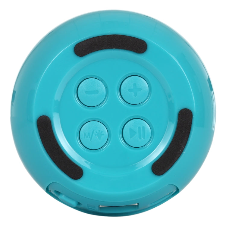 T&G TG605 Portable Stereo Wireless Bluetooth V5.0 Speaker, Built-in Mic, Support Hands-free Calls & TF Card & U Disk & AUX Audio & FM(Blue) - Desktop Speaker by buy2fix | Online Shopping UK | buy2fix