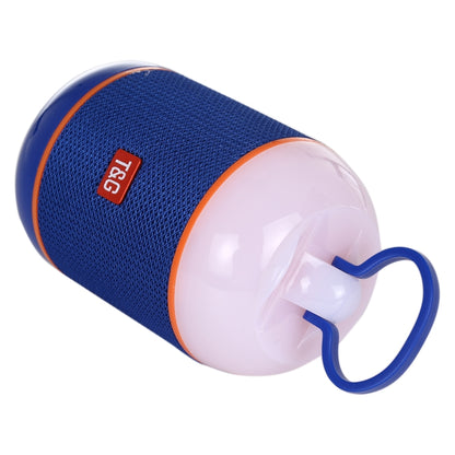 T&G TG605 Portable Stereo Wireless Bluetooth V5.0 Speaker, Built-in Mic, Support Hands-free Calls & TF Card & U Disk & AUX Audio & FM(Blue) - Desktop Speaker by T&G | Online Shopping UK | buy2fix