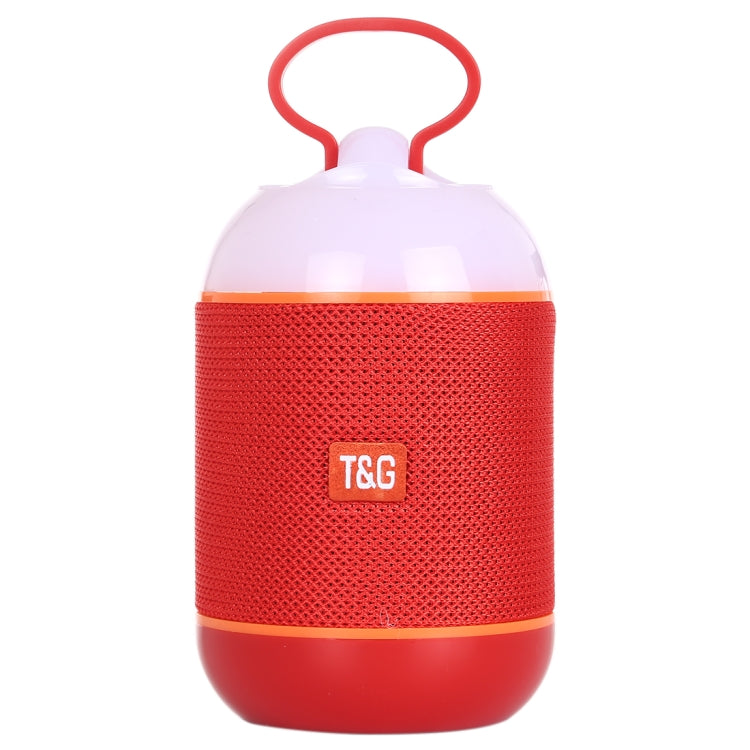 T&G TG605 Portable Stereo Wireless Bluetooth V5.0 Speaker, Built-in Mic, Support Hands-free Calls & TF Card & U Disk & AUX Audio & FM(Red) - Desktop Speaker by T&G | Online Shopping UK | buy2fix
