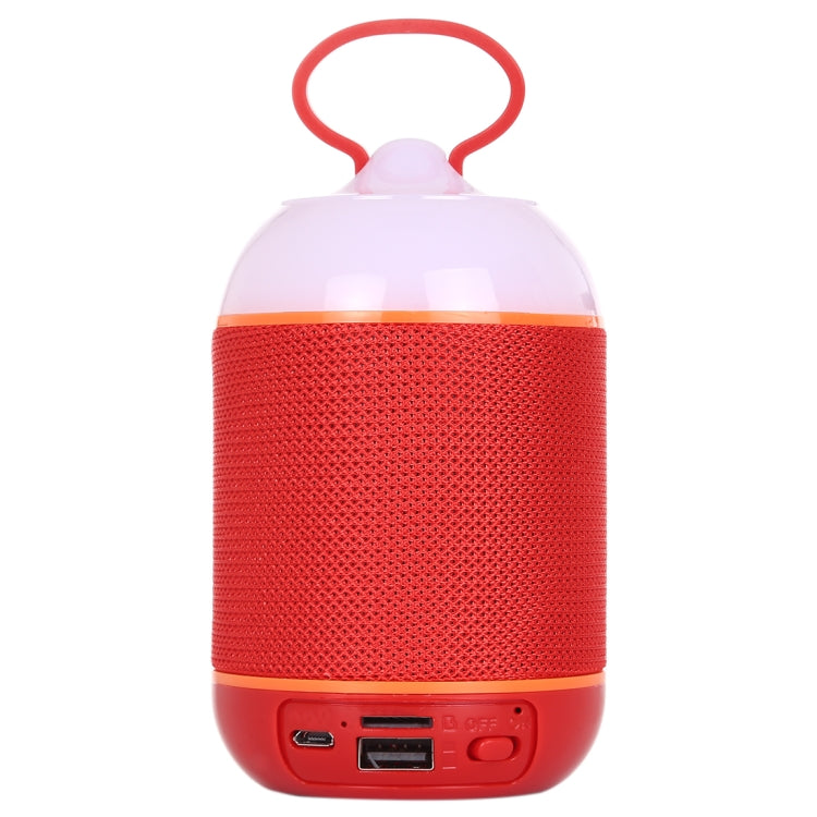 T&G TG605 Portable Stereo Wireless Bluetooth V5.0 Speaker, Built-in Mic, Support Hands-free Calls & TF Card & U Disk & AUX Audio & FM(Red) - Desktop Speaker by T&G | Online Shopping UK | buy2fix