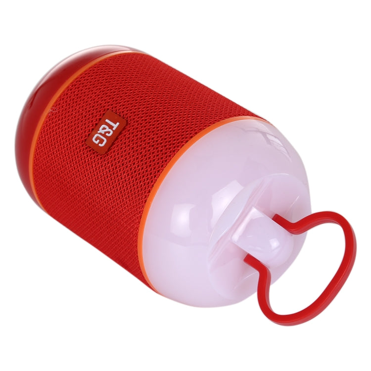 T&G TG605 Portable Stereo Wireless Bluetooth V5.0 Speaker, Built-in Mic, Support Hands-free Calls & TF Card & U Disk & AUX Audio & FM(Red) - Desktop Speaker by T&G | Online Shopping UK | buy2fix