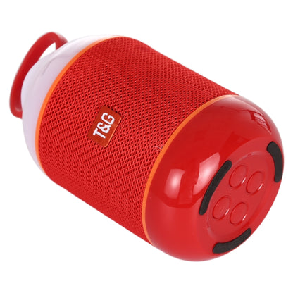 T&G TG605 Portable Stereo Wireless Bluetooth V5.0 Speaker, Built-in Mic, Support Hands-free Calls & TF Card & U Disk & AUX Audio & FM(Red) - Desktop Speaker by T&G | Online Shopping UK | buy2fix