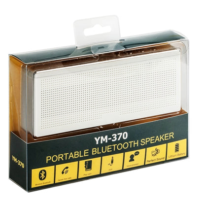 YM370 Multifunctional Bluetooth Speaker with Mic, Support Hands-free Calls & TF Card(Rose Gold) - Desktop Speaker by buy2fix | Online Shopping UK | buy2fix