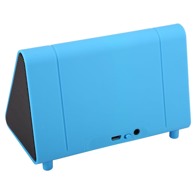 SY317A Portable Phone Stand Wireless Induction Stereo Speaker, Support Hands-free Calls & AUX IN(Blue) - Desktop Speaker by buy2fix | Online Shopping UK | buy2fix