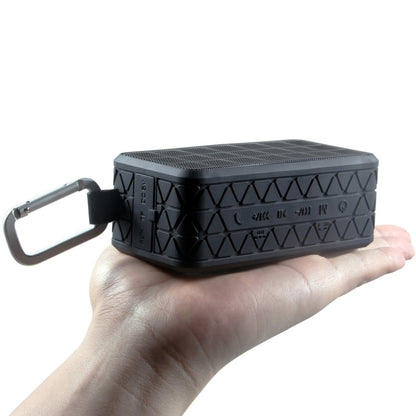 Z18 3ATM Waterproof Bluetooth Speaker with Hanging Hook, Support Hands-free Calls & TF Card & AUX(Black) - Waterproof Speaker by buy2fix | Online Shopping UK | buy2fix