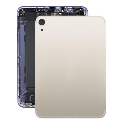 For iPad Mini 6 2021 4G Version Aluminum Alloy Back Battery Cover(Gold) - iPad mini 6 (2021) by buy2fix | Online Shopping UK | buy2fix