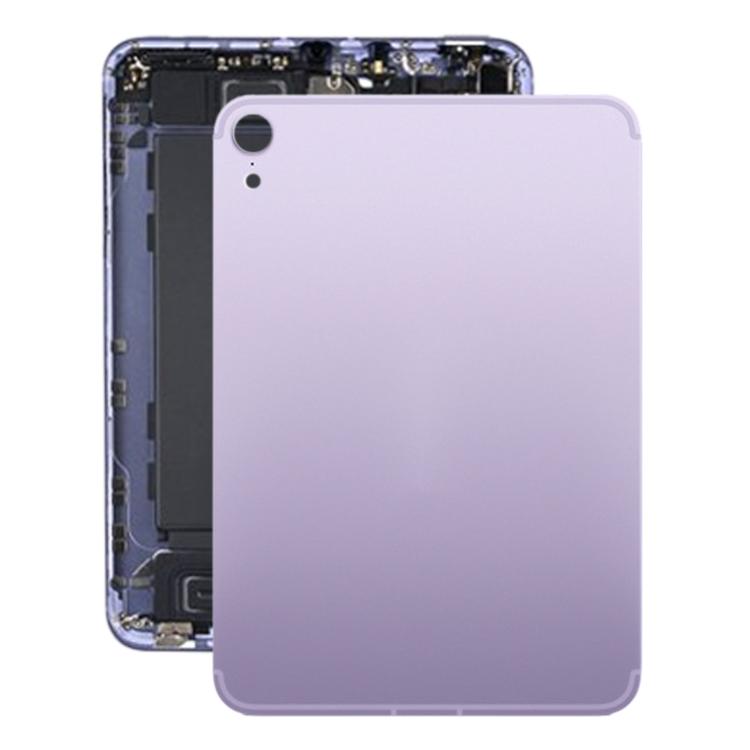For iPad Mini 6 2021 4G Version Aluminum Alloy Back Battery Cover(Purple) - iPad mini 6 (2021) by buy2fix | Online Shopping UK | buy2fix
