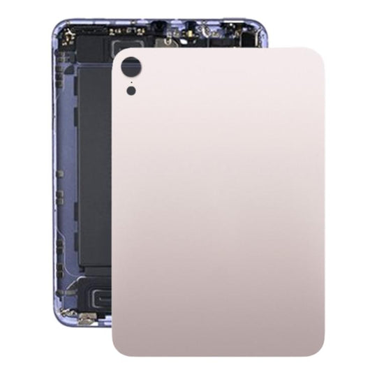 For iPad Mini 6 2021 WiFi Version Aluminum Alloy Back Battery Cover(Rose Gold)