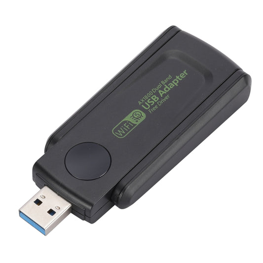 1516 Driverless Wireless Network Card Gigabit Dual Band 5G 150Mbps Computer USB Network Card (Black) by buy2fix