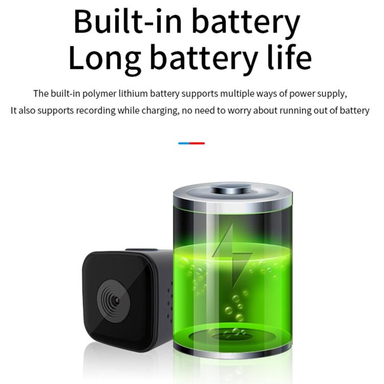 SQ28 1080P Mini Waterproof HD Smart Camera, Support Night Vision by buy2fix