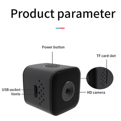 SQ28 1080P Mini Waterproof HD Smart Camera, Support Night Vision by buy2fix