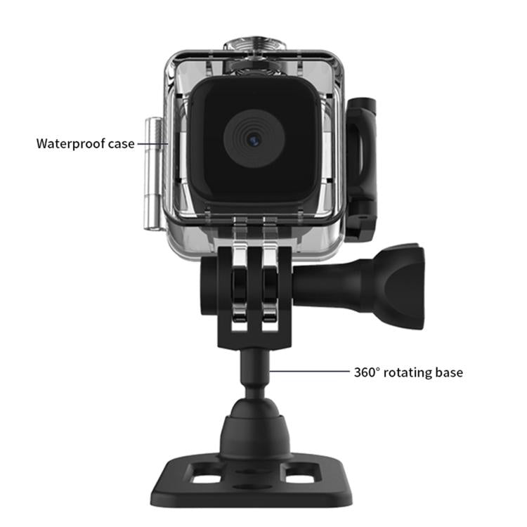 SQ28 1080P Mini Waterproof HD Smart Camera, Support Night Vision by buy2fix
