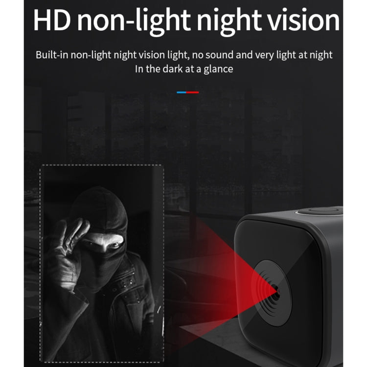 SQ28 1080P Mini Waterproof HD Smart Camera, Support Night Vision by buy2fix