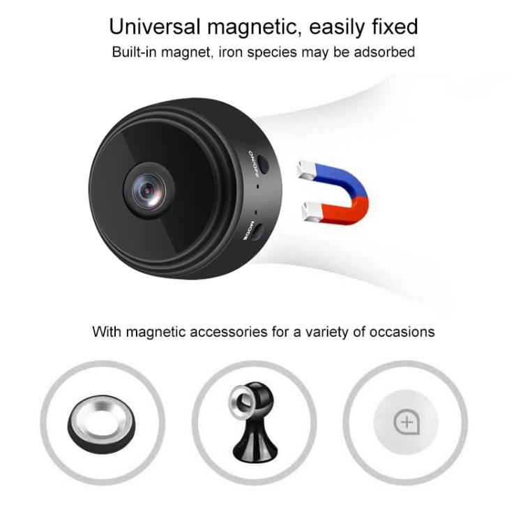 A9 1080P WiFi IP Action Camera Mini DV(Black) by buy2fix