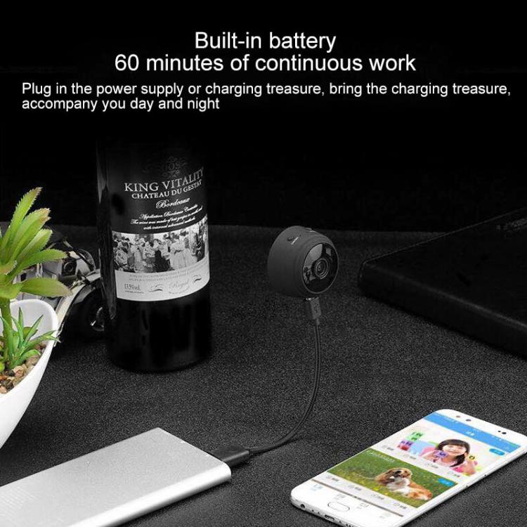 A9 1080P WiFi IP Action Camera Mini DV(Black) by buy2fix