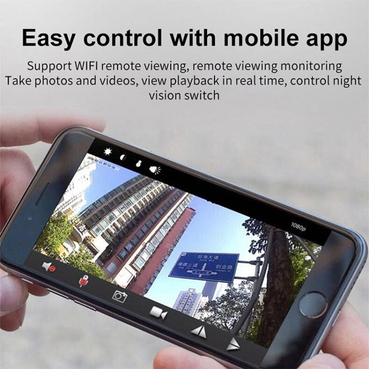 A9 720P Wifi Wireless Network Camera Wide-angle Recorder (White) by buy2fix