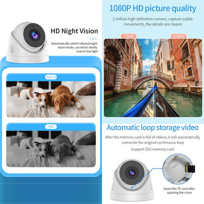 A5 Smart Conch WiFi Camera 1080P HD Night Vision IP Camera (US Plug) - Wireless Camera by buy2fix | Online Shopping UK | buy2fix