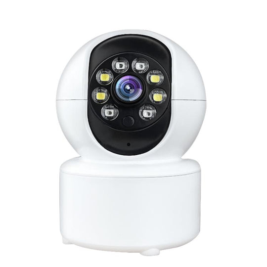 A10 Mini 360 PTZ WiFi Surveillance Camera Smart Home IP Camera  Night Vision Baby Monitor (White)