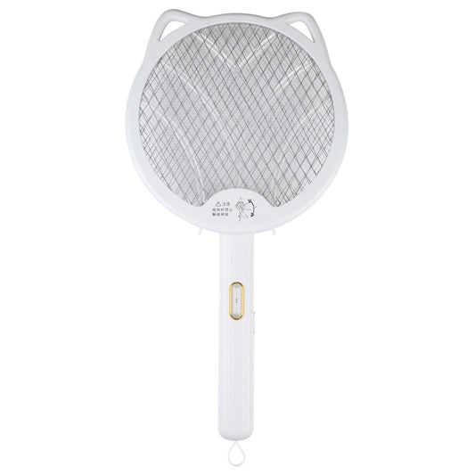 Cat Ear Rotary Electric Mosquito Swatter (White) - Fly Swatter by buy2fix | Online Shopping UK | buy2fix