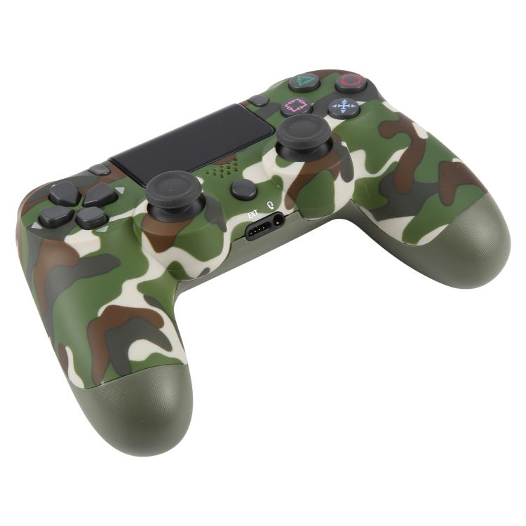 Wireless Bluetooth Snowflake Button Game Controller for Sony PS4 (Camouflage) - Gamepads by buy2fix | Online Shopping UK | buy2fix