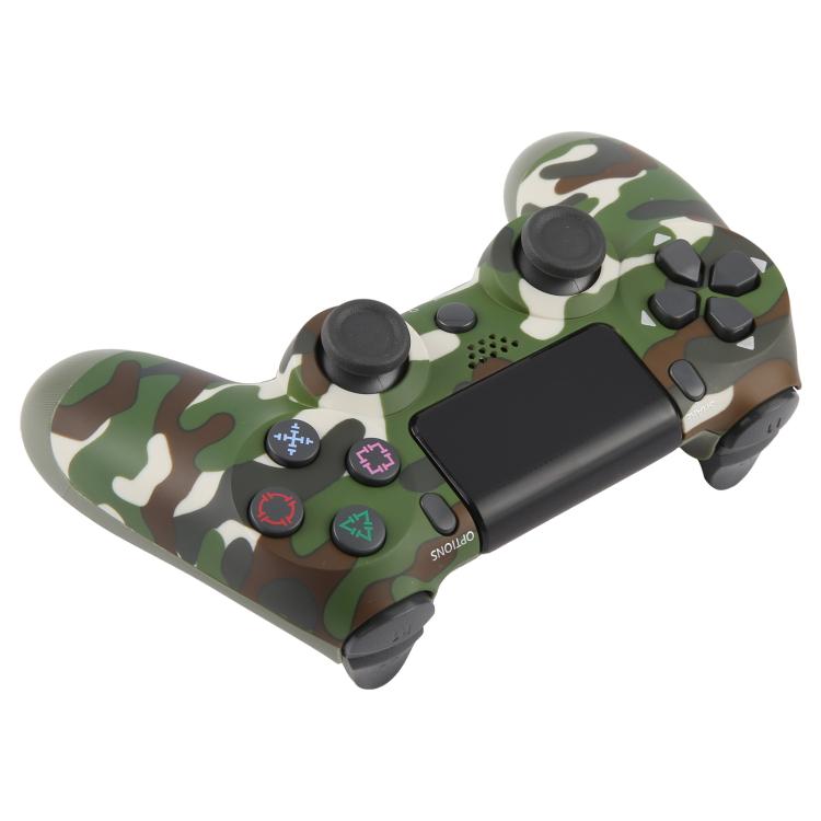 Wireless Bluetooth Snowflake Button Game Controller for Sony PS4 (Camouflage) - Gamepads by buy2fix | Online Shopping UK | buy2fix