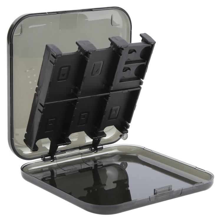 12 in 1 Box Memory Card Holder Box for Nintendo Switch(Black) by buy2fix