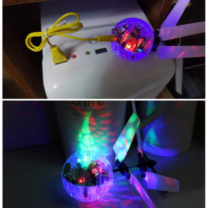 Mini Fun Kids Toy Suspended Crystal Ball Sensing Aircraft Hand Induction Flying Aircraft with Colorful LED Light, without Remote Control - Fly Toys by buy2fix | Online Shopping UK | buy2fix