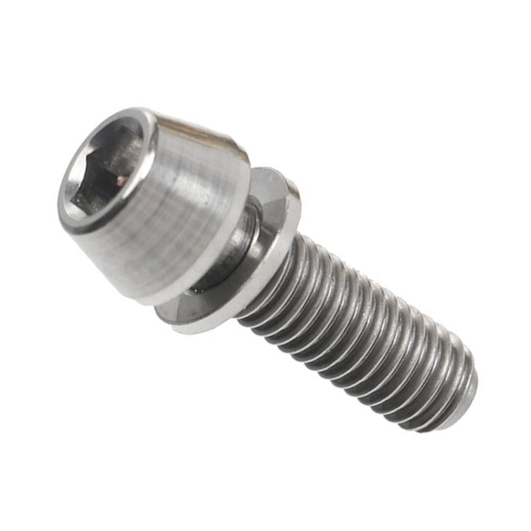 TOSEEK Bicycle Handlebar Stem Screw Titanium Alloy M5x16mm Mountain Bike  Fixed Gear Handlebar Stem Screw with Gasket (Titanium Color) - Bicycle Grips by TOSEEK | Online Shopping UK | buy2fix