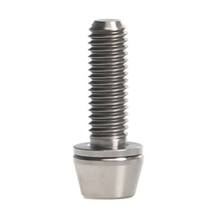 TOSEEK Bicycle Handlebar Stem Screw Titanium Alloy M5x16mm Mountain Bike  Fixed Gear Handlebar Stem Screw with Gasket (Titanium Color) - Bicycle Grips by TOSEEK | Online Shopping UK | buy2fix