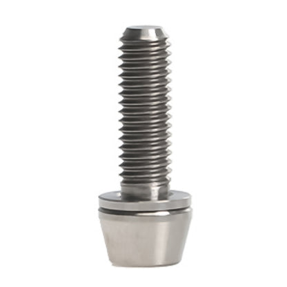 TOSEEK Bicycle Handlebar Stem Screw Titanium Alloy M5x16mm Mountain Bike  Fixed Gear Handlebar Stem Screw with Gasket (Titanium Color) - Bicycle Grips by TOSEEK | Online Shopping UK | buy2fix