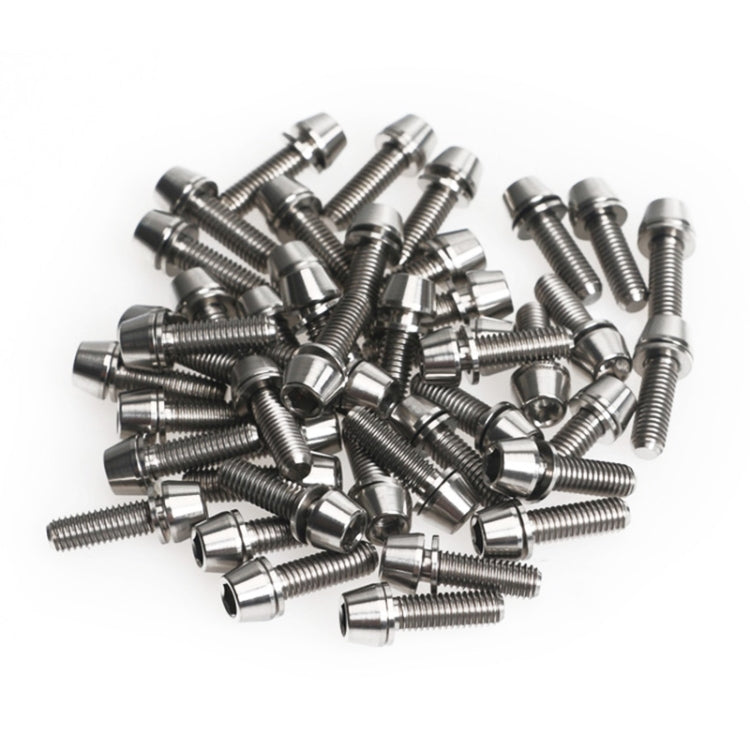 TOSEEK Bicycle Handlebar Stem Screw Titanium Alloy M5x16mm Mountain Bike  Fixed Gear Handlebar Stem Screw with Gasket (Titanium Color) - Bicycle Grips by TOSEEK | Online Shopping UK | buy2fix