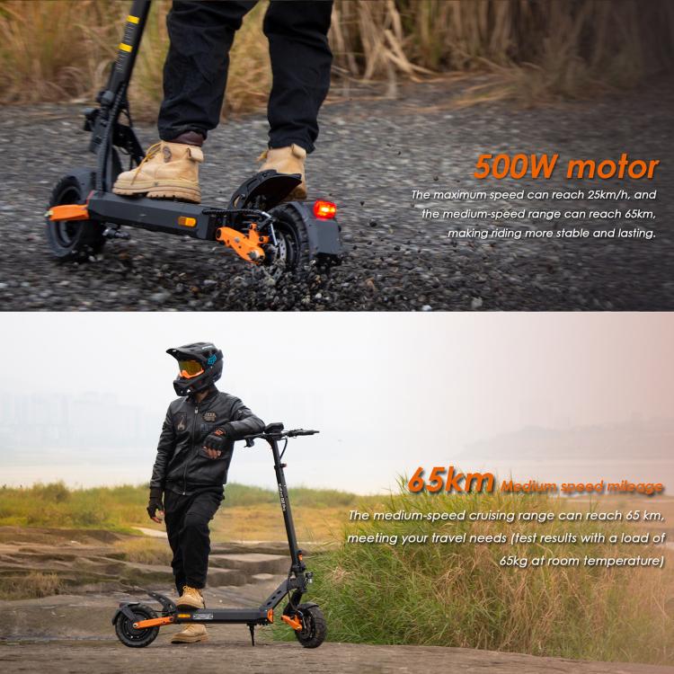 Kukirin G2 Pro VMP 500W Three-speed Folding Electric Offroad Scooter with 9 inch Vacuum Tires - Electric Scooters by Kukirin | Online Shopping UK | buy2fix