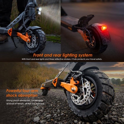 Kukirin G2 Pro VMP 500W Three-speed Folding Electric Offroad Scooter with 9 inch Vacuum Tires - Electric Scooters by Kukirin | Online Shopping UK | buy2fix