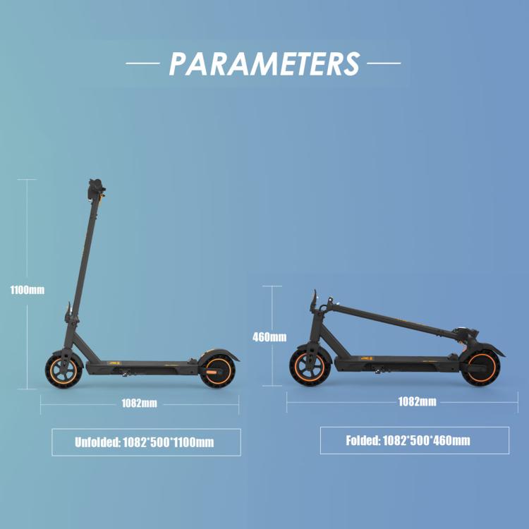 Kukirin S1 Max 350W Three-speed Folding Electric Offroad Scooter with 8 inch Honeycomb Tires - Electric Scooters by Kukirin | Online Shopping UK | buy2fix