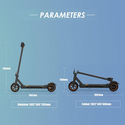 Kukirin S1 Max 350W Three-speed Folding Electric Offroad Scooter with 8 inch Honeycomb Tires - Electric Scooters by Kukirin | Online Shopping UK | buy2fix