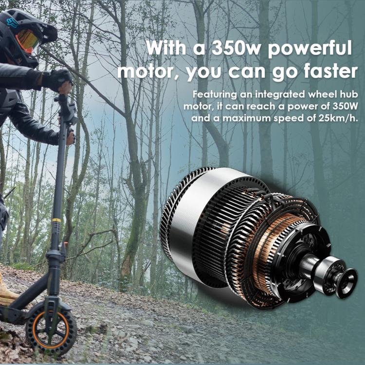 Kukirin S1 Max 350W Three-speed Folding Electric Offroad Scooter with 8 inch Honeycomb Tires - Electric Scooters by Kukirin | Online Shopping UK | buy2fix