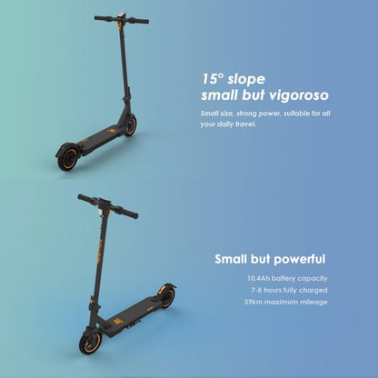 Kukirin S1 Max 350W Three-speed Folding Electric Offroad Scooter with 8 inch Honeycomb Tires - Electric Scooters by Kukirin | Online Shopping UK | buy2fix