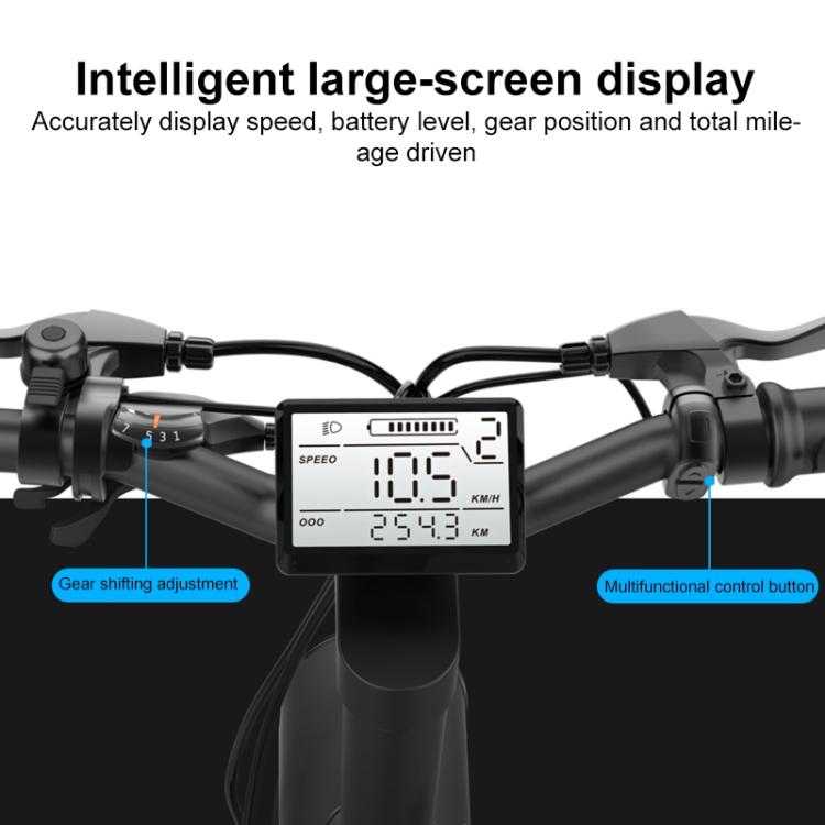 Q3 250W All-terrain Off-road Electric Bicycle with 20 inch Tires, EU Plug (Iron Black) - Electric Bicycles by buy2fix | Online Shopping UK | buy2fix